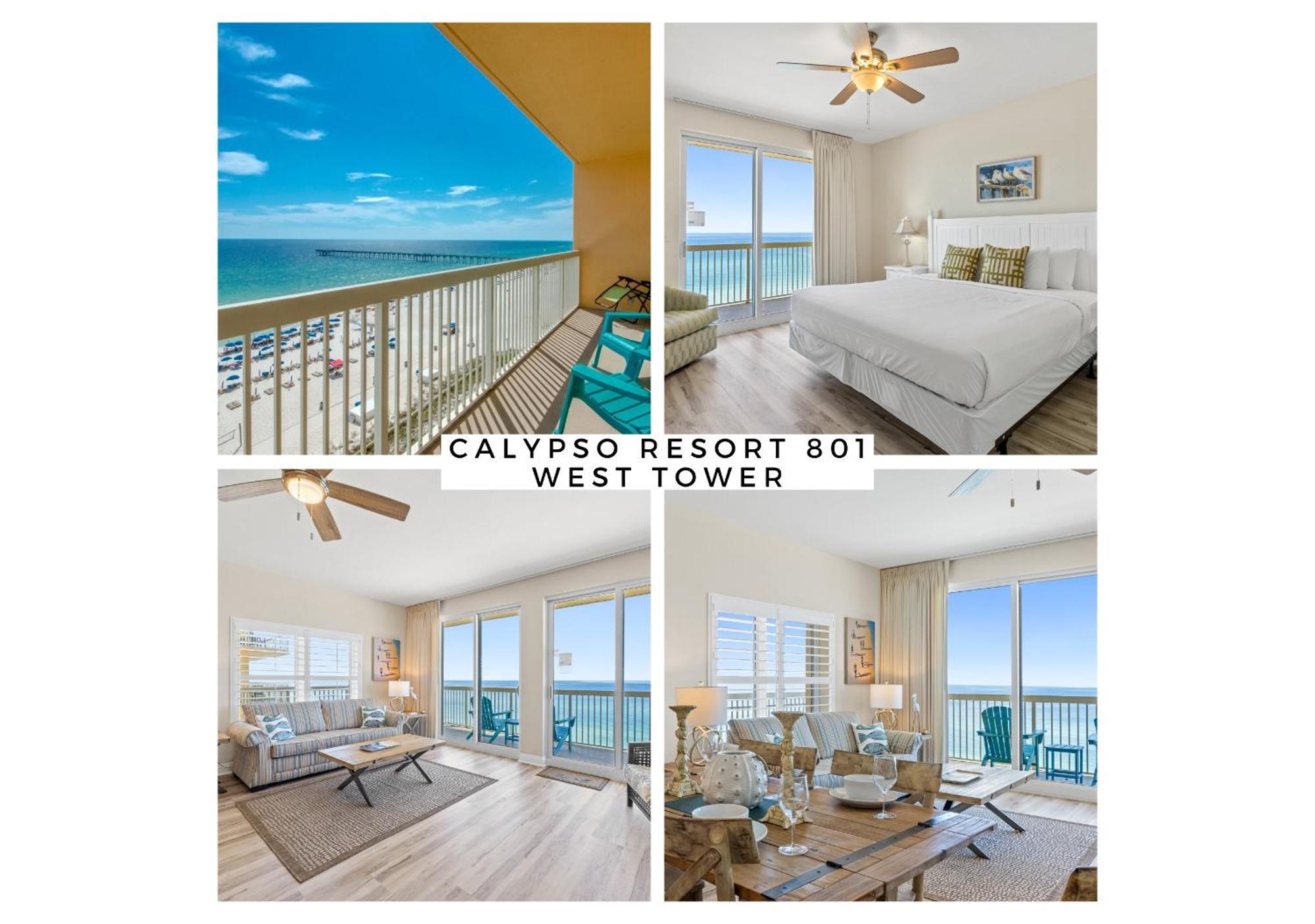 Calypso Resort And Towers #801-W By Book That Condo Panama City Beach Buitenkant foto